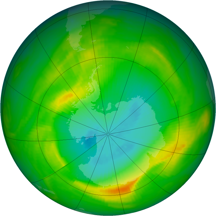 Ozone Map 1979-10-30
